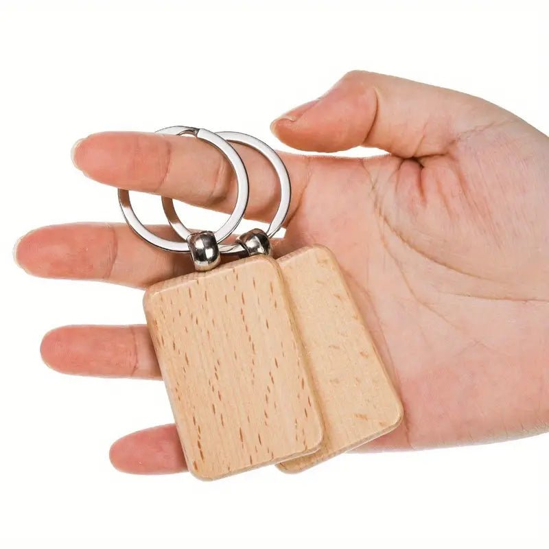 Holzschlüsselanhänger