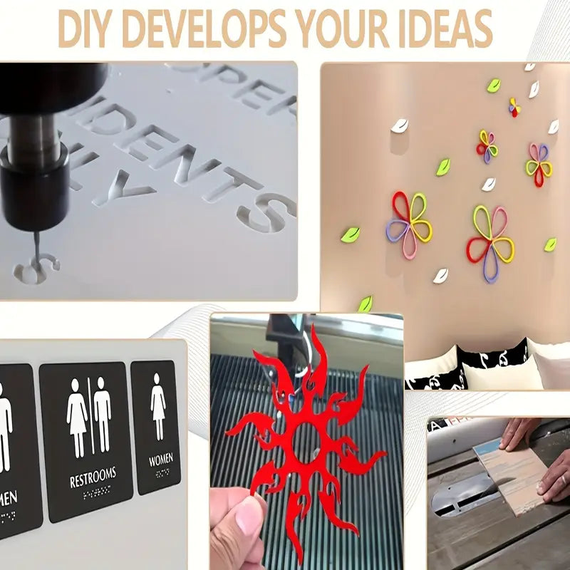 Individuell graviertes Acrylbild