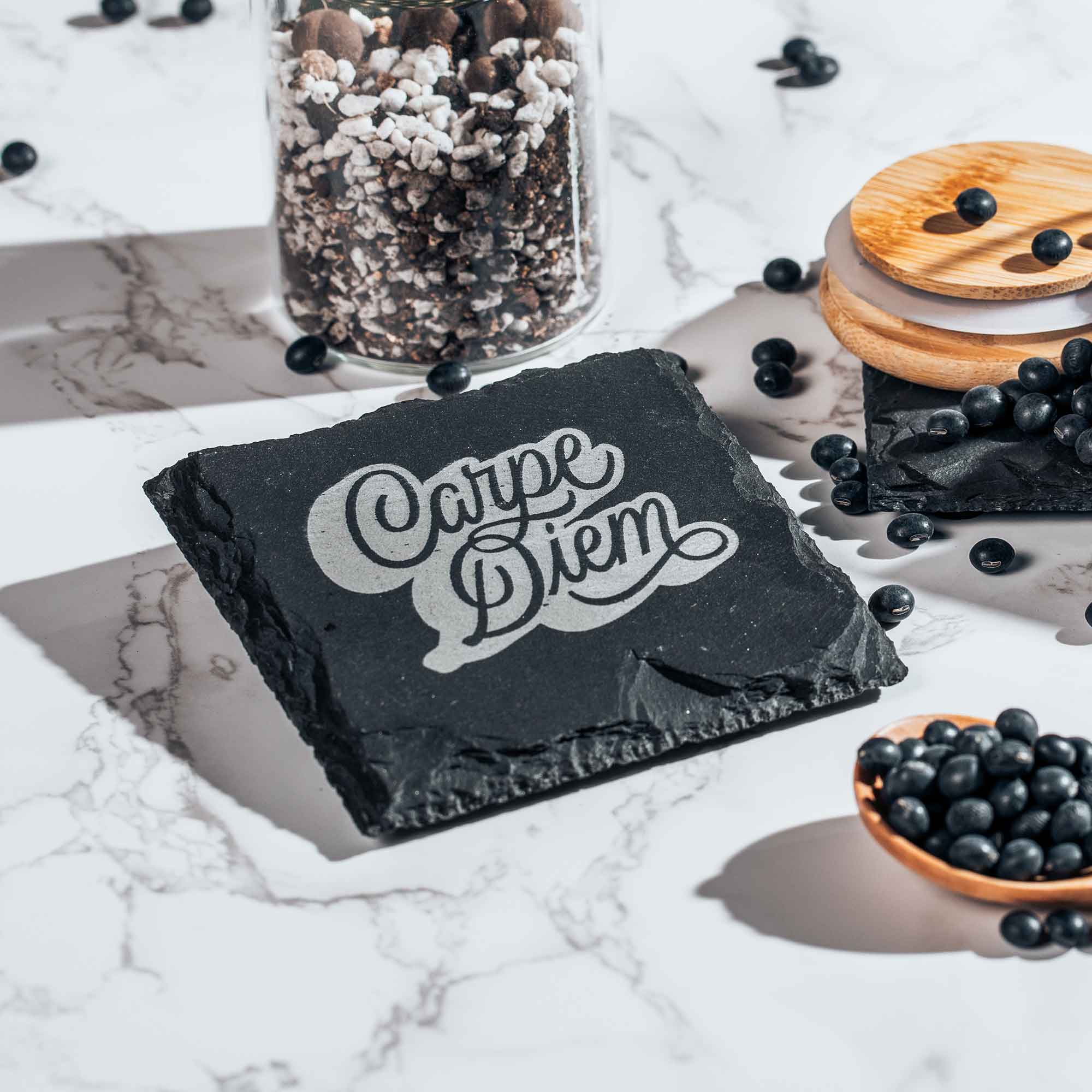 Persönlicher Steinuntersetzer