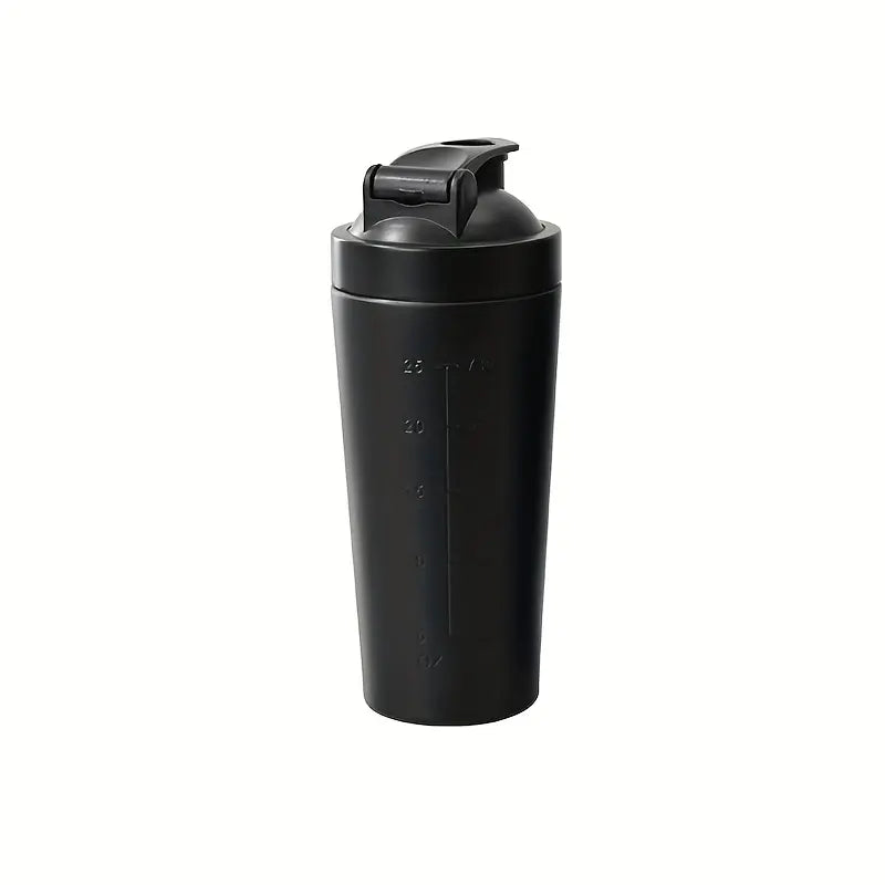 Schwarzer Edelstahl Gym-Shaker Groß | 800ml