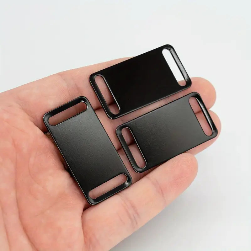 Schwarze Aluminium Gravierplatten - Haustier-ID-Tags, Hundemarken & Prägungsblöcke